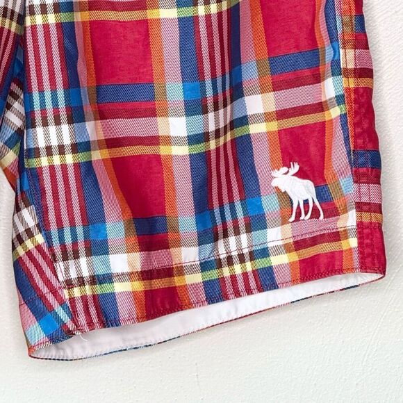 Abercrombie & Fitch Vintage Plaid Swim Trunks - Men’s US MD - Picture 5 of 9